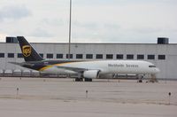 N444UP @ KRFD - Boeing 757-200F - by Mark Pasqualino