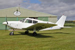 G-BXJD @ X5FB - Piper PA-28-180 Cherokee at the opening of Fishburn Airfield's new clubhouse, May 16th 2015. - by Malcolm Clarke