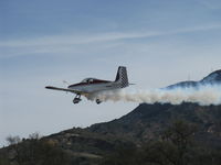 N660WS @ SZP - 2012 Watson VAN's RV-7A, Lycoming IO-360-M1B+ 180 Hp, high speed low pass over Rwy 04 with airshow smoke - by Doug Robertson
