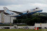 G-LGNH @ EGPD - Take off from Aberdeen Airport, Scotland EGPD - by Clive Pattle
