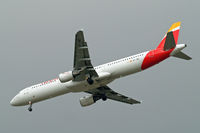 EC-JRE @ EGLL - Airbus A321-211 [2756] (Iberia) Home~G 24/03/2015. On approach 27R in revised scheme.