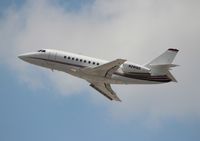 N281QS @ MIA - Net Jets Falcon 2000 - by Florida Metal