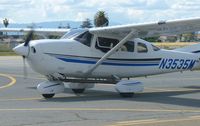 N3535M @ KRHV - 9 days after I took this photo of a  local Cessna 206H (used for ariel photography) this airplane had a tragic crash in Redding, CA. Copy & paste the link for info: http://www.thekathrynreport.com/2015/04/accident-occurred-april-18-2015-in.html - by Chris Leipelt