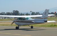 N5130E @ KRHV - A local 1978 Cessna 172N taxing down Z at Reid Hillview Airport, CA. - by Chris Leipelt
