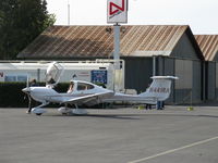N441RA @ SZP - 2008 Diamond DA-40XLS DIAMOND STAR, Lycoming IO-360-MIA+ 180 Hp, at fuel dock - by Doug Robertson