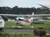 ZK-DSM @ NZAR - on crowded maintenance ramp - by magnaman