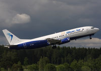 YR-BAK @ ESSA - Departing runway 08. - by Anders Nilsson