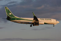 YI-ASQ @ ESSA - On short final runway 26 at 21:03. - by Anders Nilsson