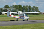 G-BYZR @ EGBR - Iniziative Industriali Italiane Sky Arrow 650TC at The Real Aeroplane Club's Radial Engine Aircraft Fly-In, Breighton Airfield, June 7th 2015. - by Malcolm Clarke