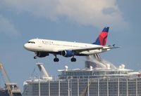 N324US @ FLL - Delta A320