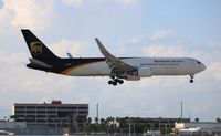 N328UP @ MIA - UPS 767-300 - by Florida Metal