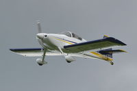 G-JSRV @ X3CX - Overhead at Northrepps. - by Graham Reeve