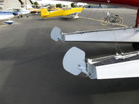 N5383G @ SZP - 1967 Helio HT-295/U-10D SUPER COURIER, Lycoming GO-480 295 Hp, water rudders retracted - by Doug Robertson