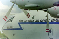 XR371 @ EGWC - On external display in July 1991 at the RAF Museum at Cosford - by Clive Pattle