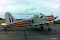 XF877 @ EGHF - Scanned from old negative. Pictured at the HMS Daedalus (RNAS Lee-on-Solent -  EGHF) Airshow in May 1979. Alt registration G-AWVF - by Clive Pattle