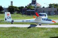 OE-5511 @ LOXN - Schempp-Hirth Discus CS [048CS] Wiener Neustadt-West~OE 12/07/2009 - by Ray Barber