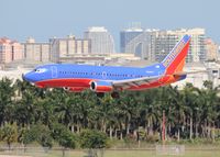 N340LV @ FLL - Southwest 737-300 - by Florida Metal