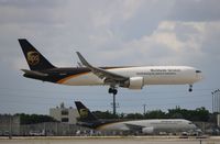 N344UP @ MIA - UPS 767-300 - by Florida Metal