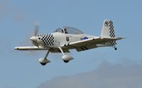 G-CIBM @ EGFH - Team Raven aircraft returning from the team's display on the second day of the Weston-super-Mare air show. - by Roger Winser