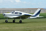 G-AVWA @ EGBR - Piper PA-28-140 Cherokee G-AVWA at The Real Aeroplane Club's Radial Engine Aircraft Fly-In, Breighton Airfield, June 7th 2015. - by Malcolm Clarke