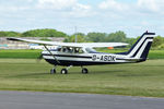 G-ASOK @ EGBR - Reims F172E  at The Real Aeroplane Club's Radial Engine Aircraft Fly-In, Breighton Airfield, June 7th 2015. - by Malcolm Clarke