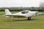 G-CCOV @ X5FB - Europa XS at the opening of Fishburn Airfield's new clubhouse, May 16th 2015. - by Malcolm Clarke