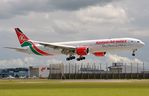 5Y-KZZ @ EHAM - Kenya B773 landing in AMS - by FerryPNL
