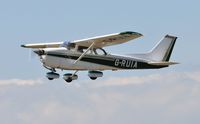 G-RUIA @ EGFH - Resident Reims/Cessna Skyhawk operated by Cambrian Flying Club. - by Roger Winser