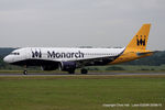 G-ZBAP @ EGGW - Monarch - by Chris Hall