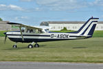 G-ASOK @ EGBR - Reims F172E at The Real Aeroplane Club's Radial Engine Aircraft Fly-In, Breighton Airfield, June 7th 2015. - by Malcolm Clarke