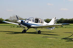 G-JWCM @ X5FB - Scottish Aviation Bulldog Series 120 Model 1210 at Fishburn Airfield UK, May 23rd 2015. - by Malcolm Clarke