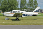 G-BRBA @ EGBR - Piper PA-28-161 Cherokee Warrior II at The Real Aeroplane Club's Radial Engine Aircraft Fly-In, Breighton Airfield, June 7th 2015. - by Malcolm Clarke