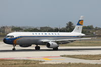 D-AIDV @ LMML - A321 D-AIDV Lufthansa metro livery - by Raymond Zammit