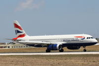 G-MEDK @ LMML - A320 G-MEDK British Airways - by Raymond Zammit