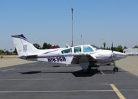 N1835B @ KRHV - A transient Beech Baron 55 (Grass Valley, CA) visiting Reid Hillview Airport, CA. - by Chris Leipelt