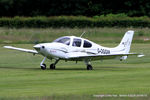 G-OGGM @ EGCB - visitor at Barton - by Chris Hall
