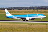 PH-EZC @ LOWW - Embraer Emb-195-100LR [19000250] (KLM cityhopper) Vienna-Schwechat~OE 13/07/2009 - by Ray Barber