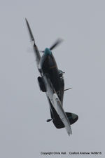 PZ865 @ EGWC - displaying at the 2015 Cosford Airshow - by Chris Hall