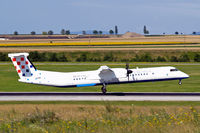 9A-CQC @ LOWW - De Havilland Canada DHC-8Q-402 Dash 8 [4258] (Croatia Airlines) Vienna-Schwechat~OE 13/07/2009