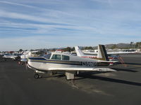 N6071Q @ SZP - 1965 Mooney M20E SUPER 21, Lycoming IO-360-A1A 200 Hp - by Doug Robertson