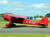 G-BTDE @ EGBR - In action at The Real Aeroplane Company Ltd Radial Fly-In, Breighton Airfield, Yorkshire, U.K.  - EGBR - by Clive Pattle