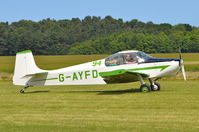 G-AYFD @ X3CX - Just landed at Northrepps. - by Graham Reeve