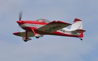 G-TPPW @ EGFH - Resident Vans RV-7 departing Runway 22. - by Roger Winser