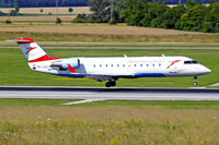 OE-LCQ @ LOWW - Canadair CRJ-200LR [7605] (Austrian Arrows) Vienna-Schwechat~OE 13/09/2007