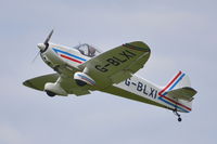 G-BLXI @ X3CX - Departing from Northrepps. - by Graham Reeve