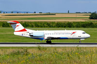 OE-LFK @ LOWW - Fokker F-70 [11555] (Austrian Arrows) Vienna-Schwechat~OE 13/07/2009 - by Ray Barber