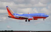 N411WN @ FLL - Southwest 737-700 - by Florida Metal