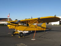 N118BZ @ SZP - 1968 Piper PA-18-150 SUPER CUB, Lycoming O-320 150 Hp, with wing Micro vortex generators, oversize tires, Bravo Zulu for outstanding appearance!, Oregon visitor - by Doug Robertson