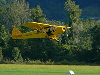 HB-PIJ @ LSZL - Taking-off on a warm day. HB-registered from 1986-09-24 until 2014-05-13. Dest. 2014-04-26. - by sparrow9