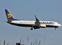 EI-ENS @ LEBL - Landing rwy 25R with still additional Poland markings... - by Shunn311